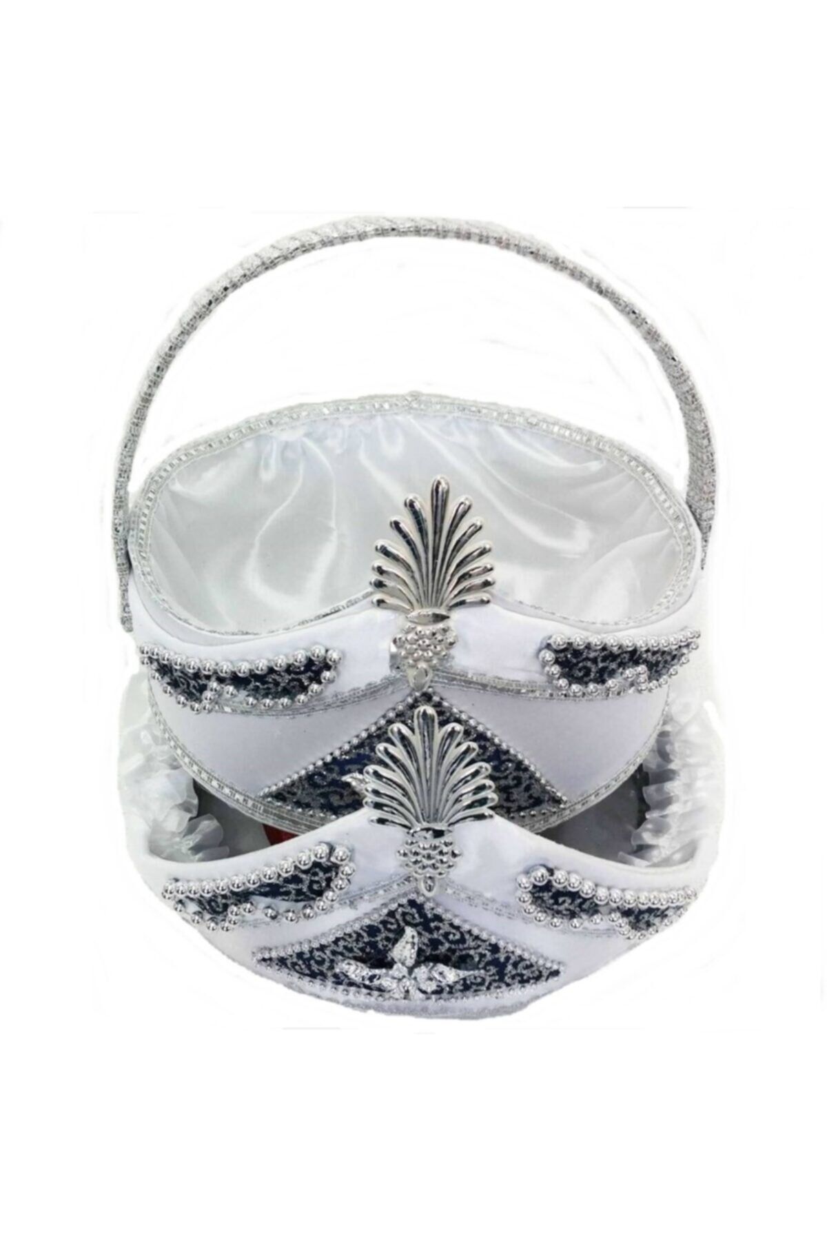 Sünnet Kına Tepsisi Ve Kına Sepeti Lacivert