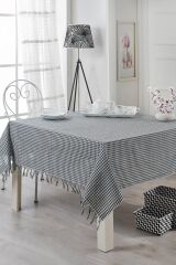 Masa Örtüsü Piti Kareli 140*140 Lacivert Nocolor-881C9F38 - 140 X 140