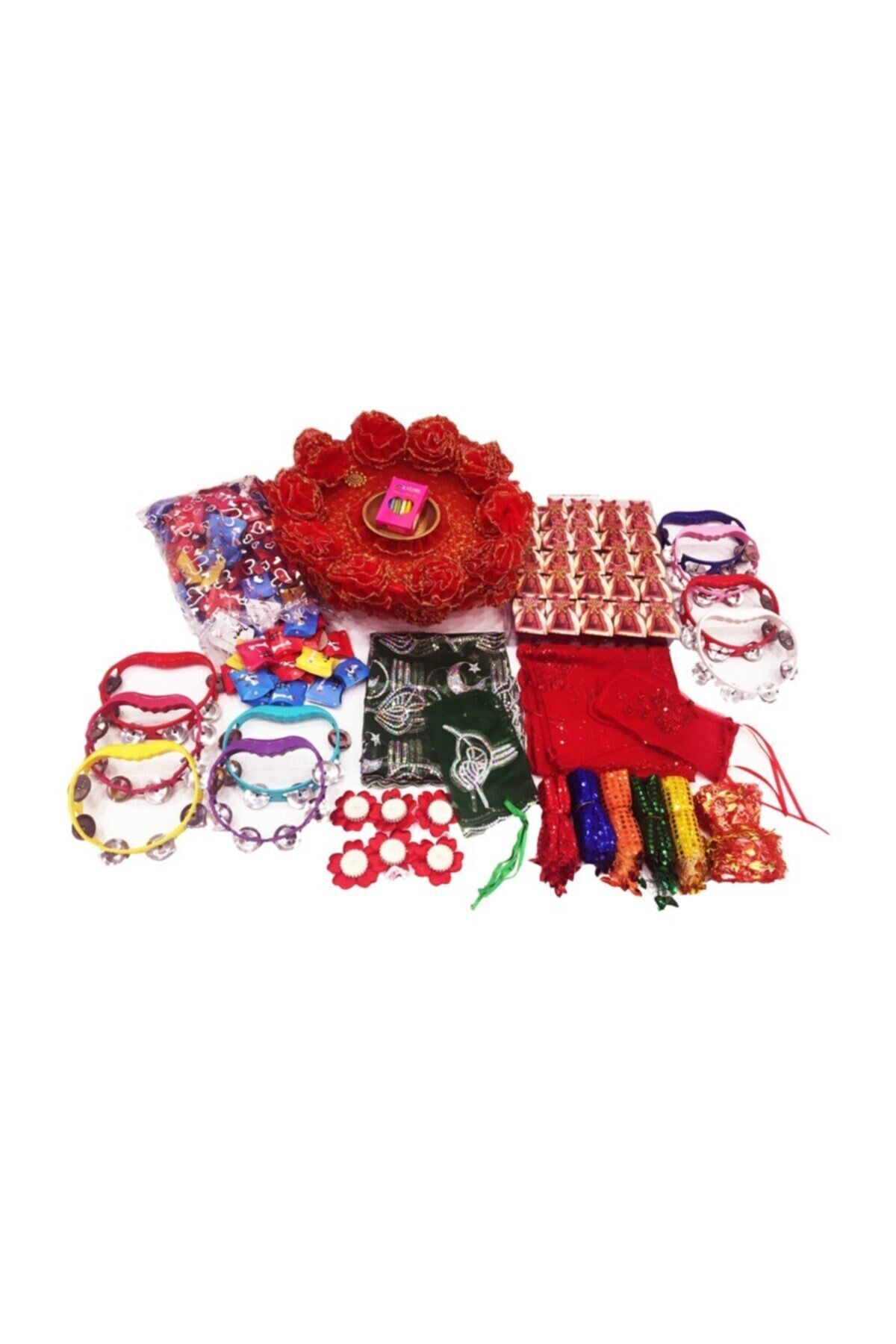 Kına Gecesi Kına Malzemeleri Kına Seti 459 Parça Tamset Kınagece