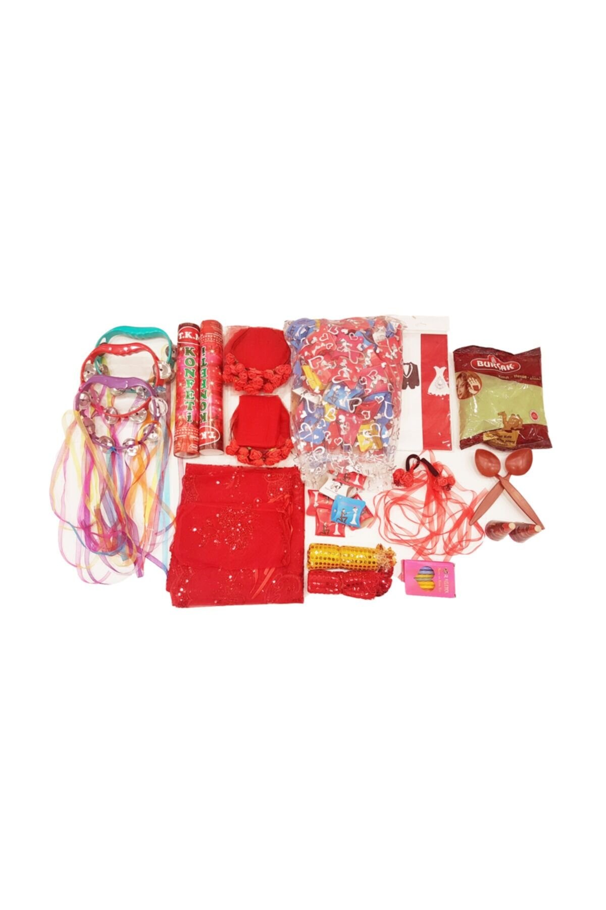 Kına Gecesi Kına Malzemeleri Kına Seti 399 Parça