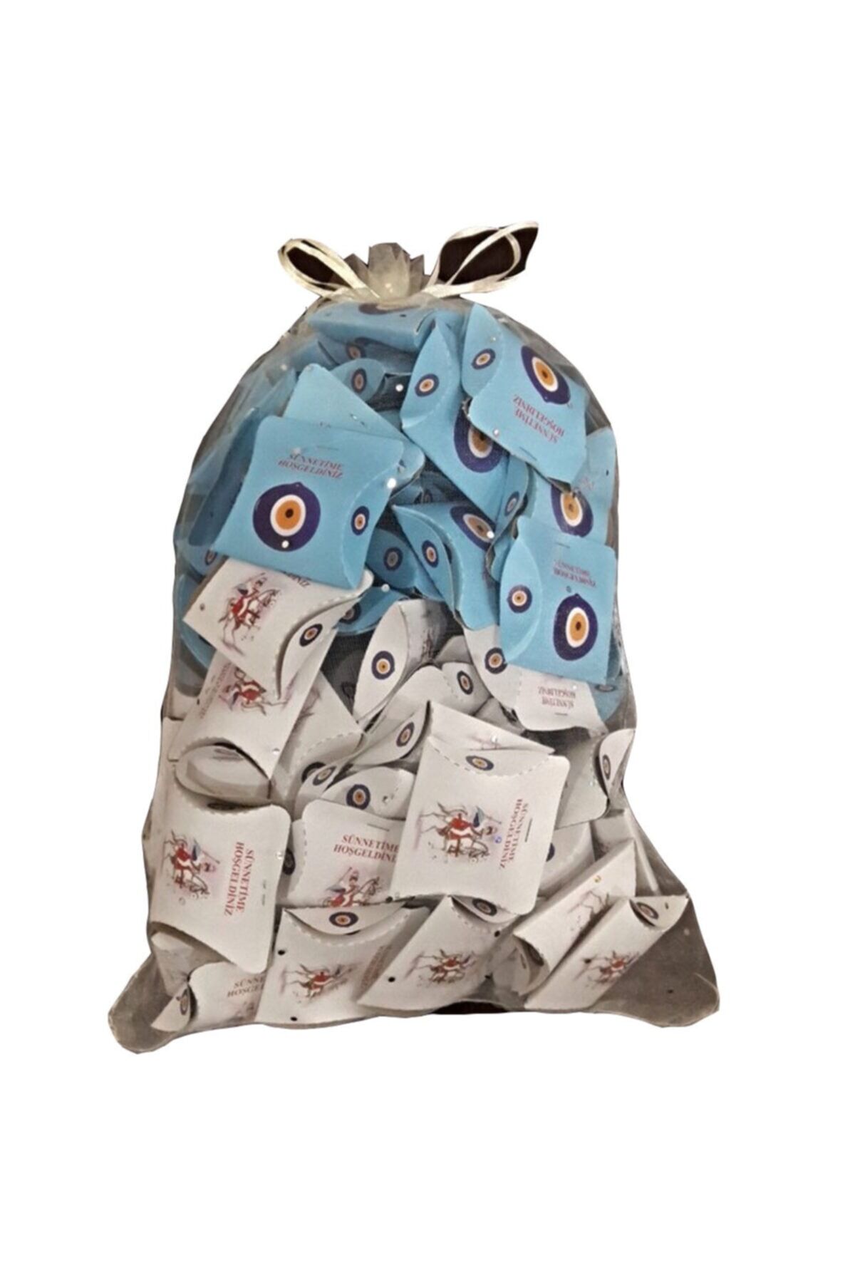 Kına Gecesi Renkli Sünnet Düğünü Kutulu 100'lü Kına Malzemeleri