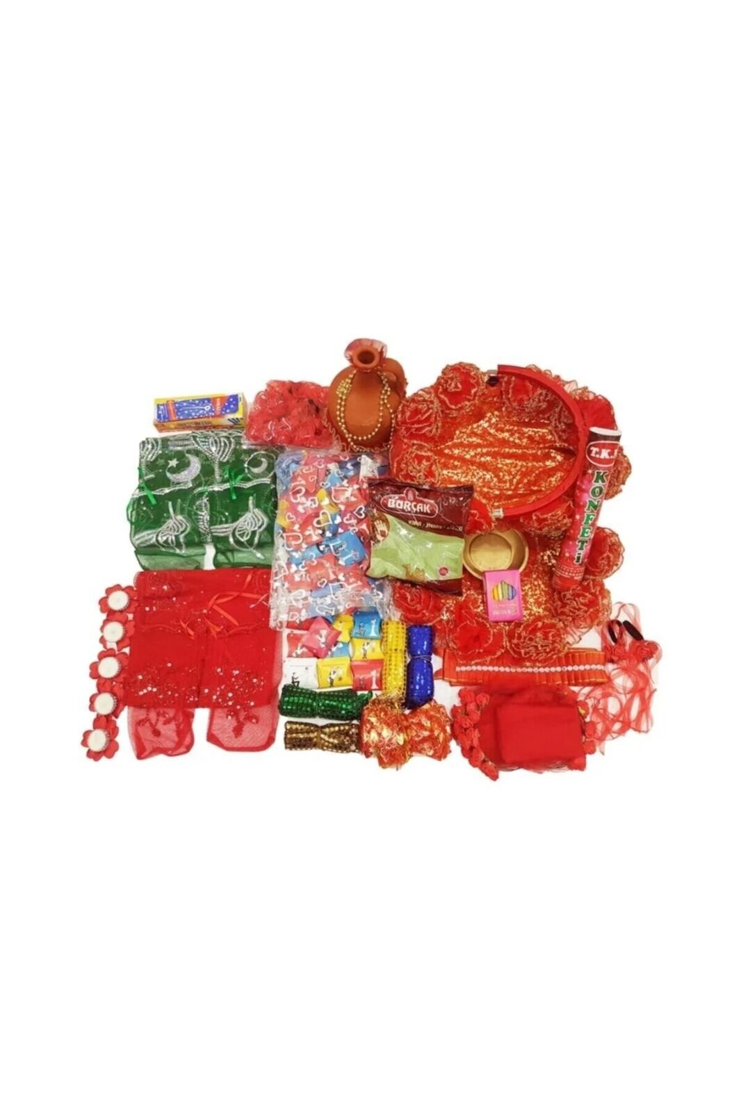 Kına Gecesi Kına Malzemeleri 411 Parça Kına Seti Kına Malzemesi