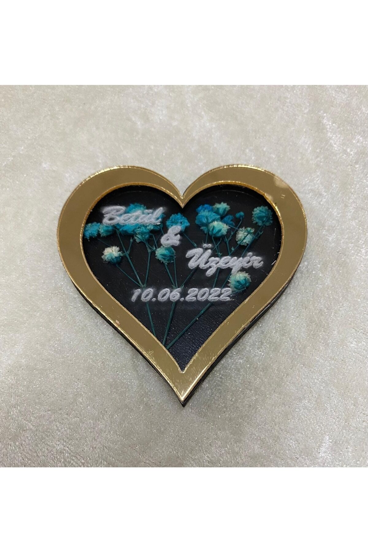 Cipsolu Magnet Söz Nişan Düğün Hatırası Magnet 25 Adet