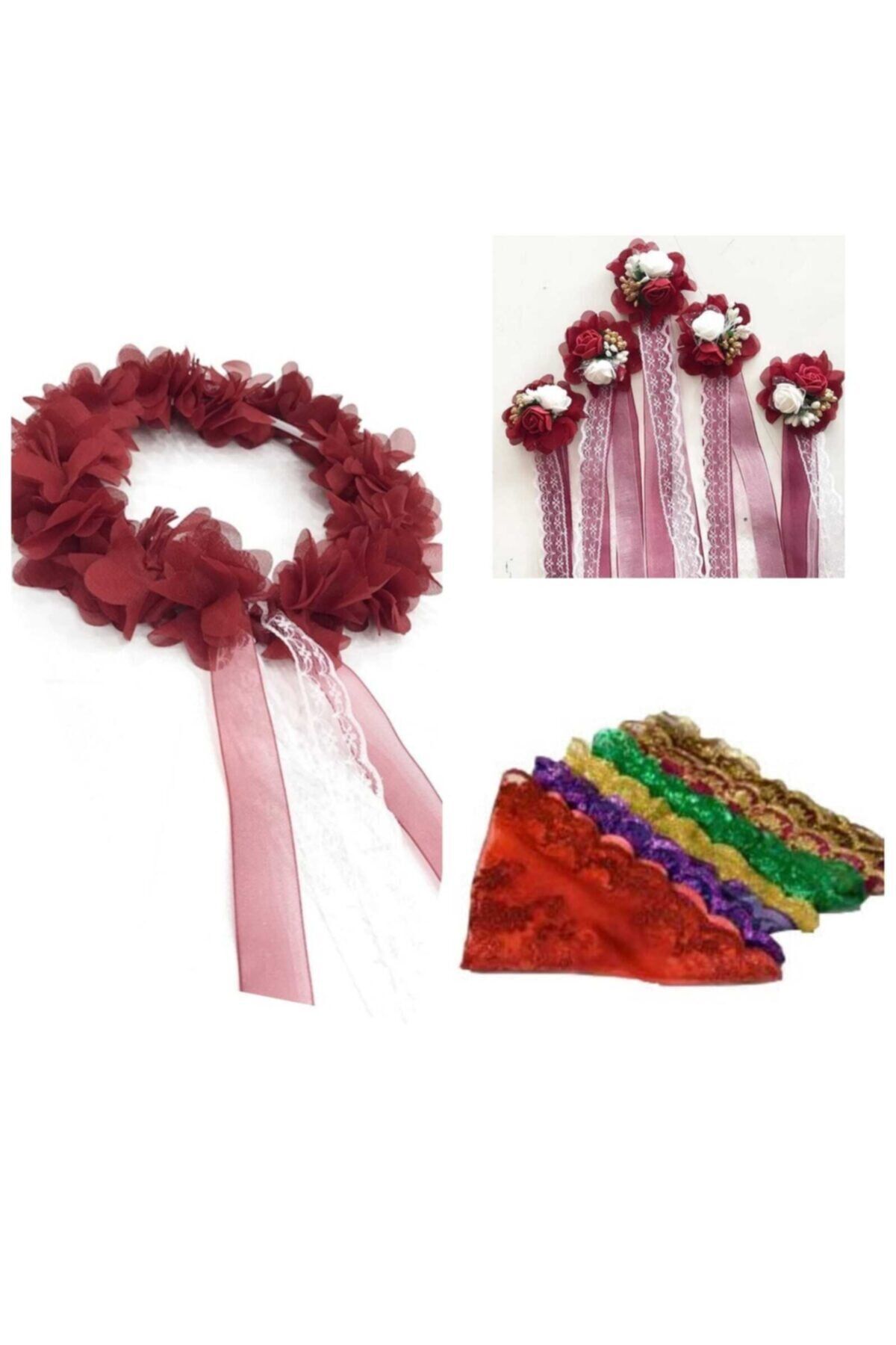 Nedime Tacı, Nedime Bilekliğ, Halay Mendili Kına Seti 20 Parça