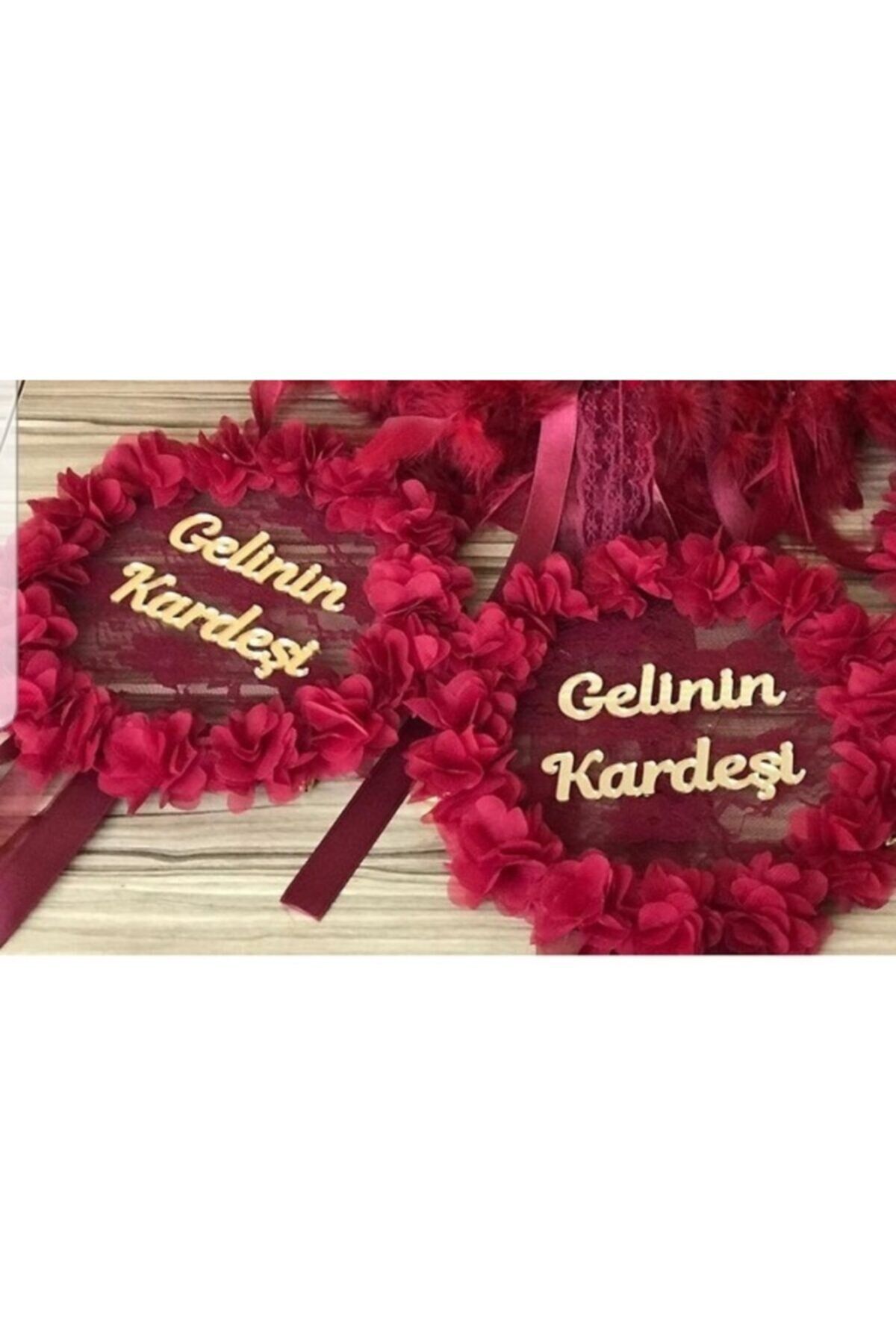 Gelinin Kardeşine Özel Kına Tefi Kına Malzemeleri Zilli Def Çalgılı Tef