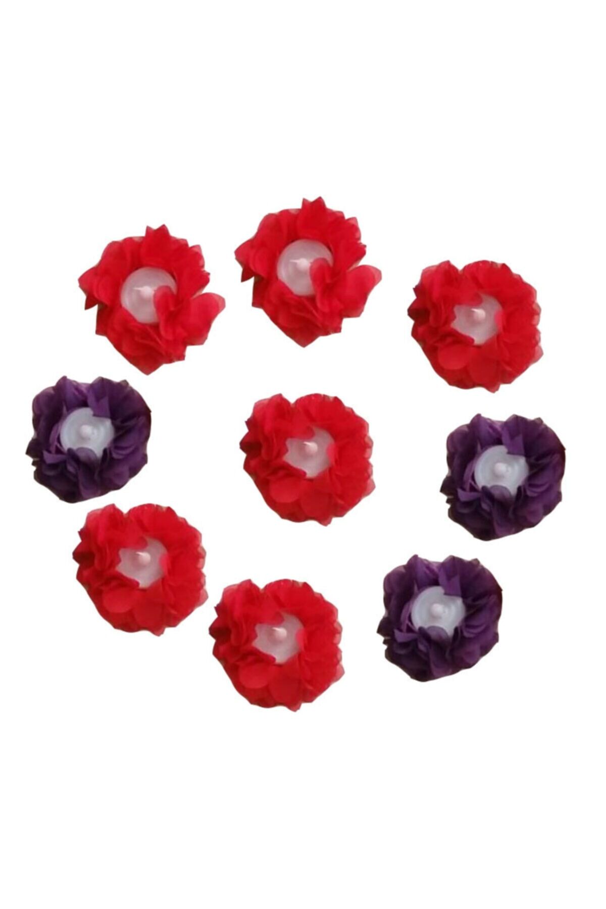 Lazer Kesim Güllü Led Mum Kına Gecesi Kına Malzemeleri