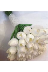 Gelin Çiçeği Gelin Buketi Lale Buketi Islak Lale Gelin Çiçeği