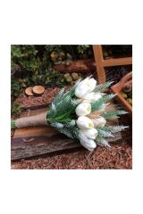 Gelin Çiçeği Gelin Buketi Lale Buketi Islak Lale Gelin Çiçeği