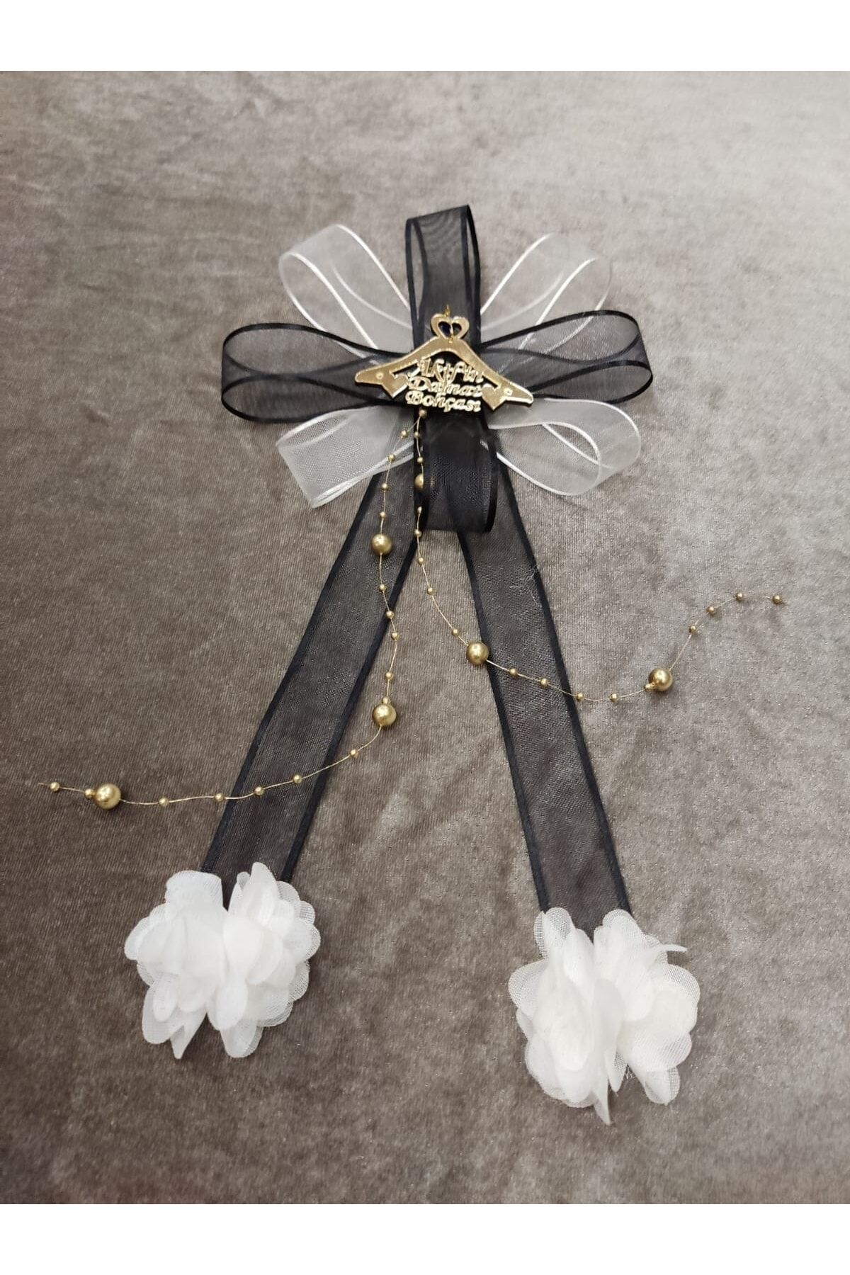 Damat Bohça Süsü Çeyiz Süsü Siyah 5 Adet