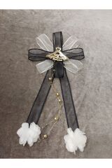 Damat Bohça Süsü Çeyiz Süsü Siyah 5 Adet