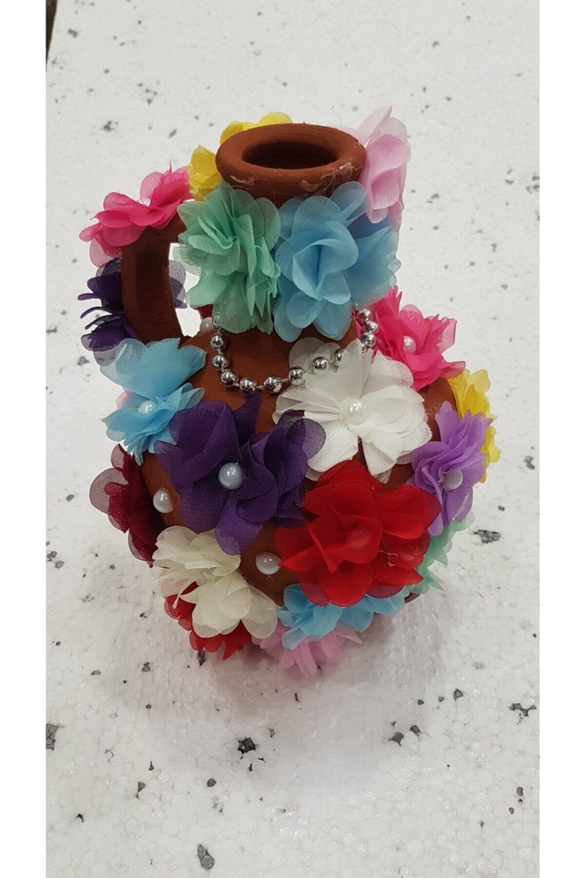 Lazer Güllü Incili Gelin Kına Testisi