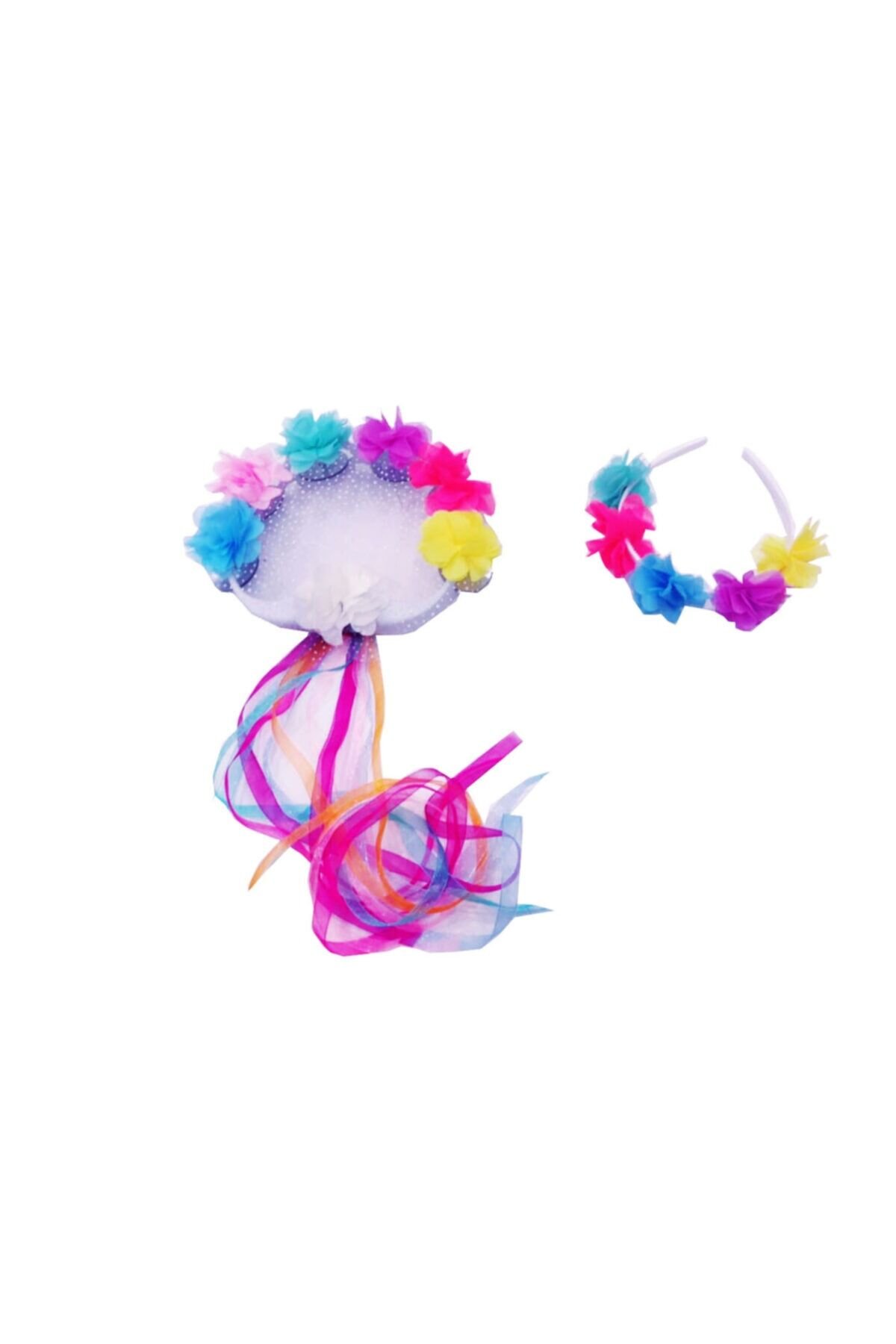 Kına Gecesi Lazer Güllü Tef 5 Adet Tef 5 Adet Taç