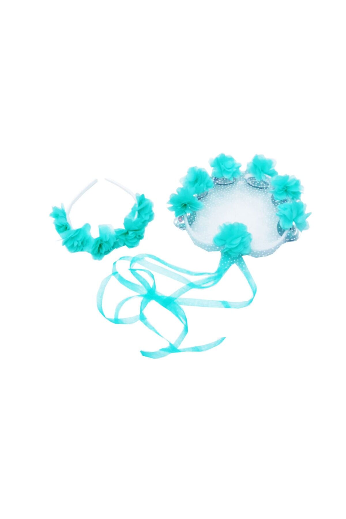 Kına Gecesi Lazer Güllü Tef 5 Adet Tef 5 Adet Taç