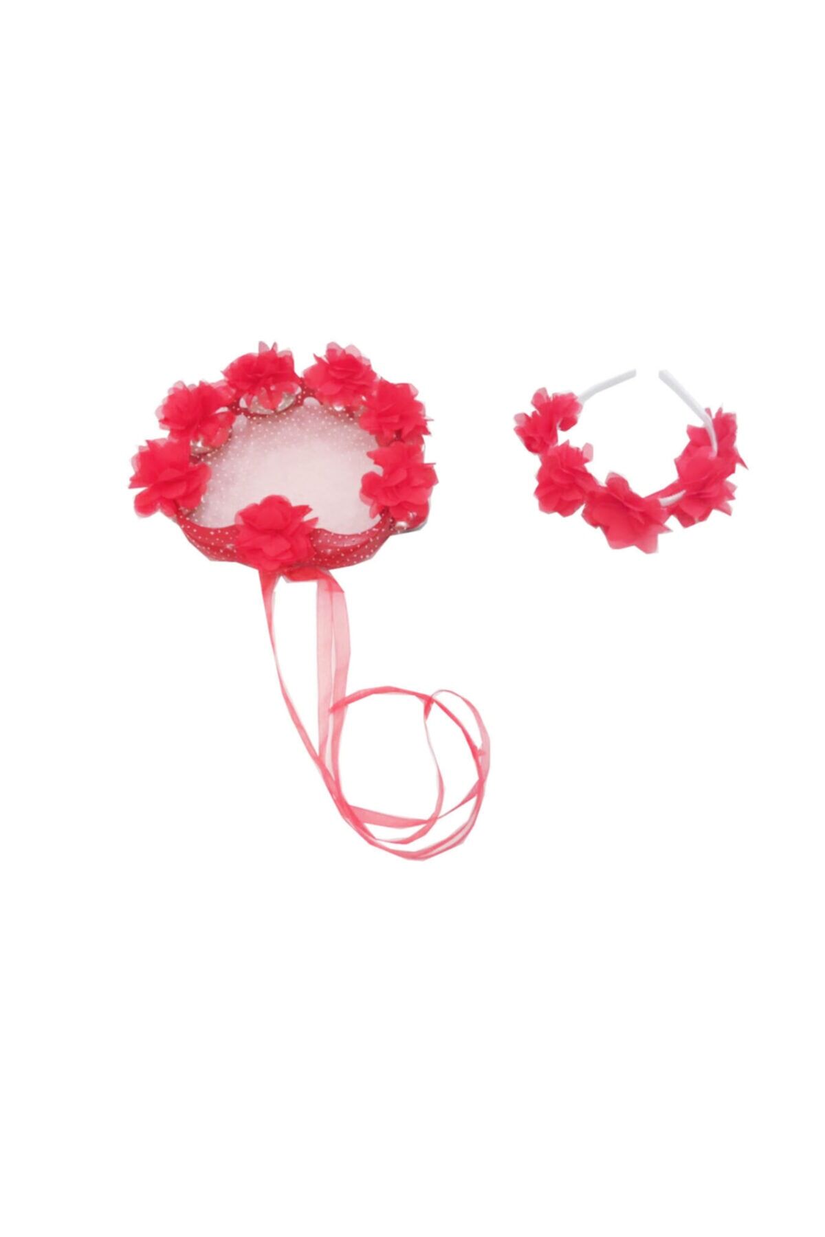 Kına Gecesi Lazer Güllü Tef 5 Adet Tef 5 Adet Taç