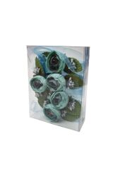 Kına Gecesi 6'lı Nedime Bilekliği Şakayık Çiçekli Kına Malzemesi