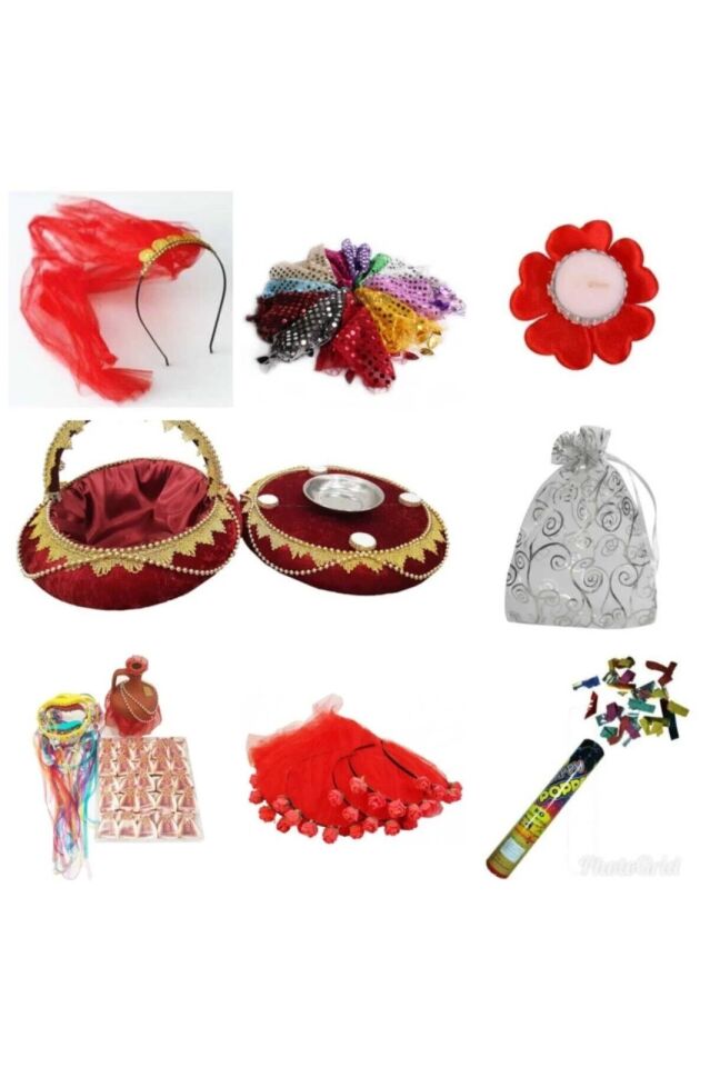 Kına Seti Kına Malzemeleri 177 Parça