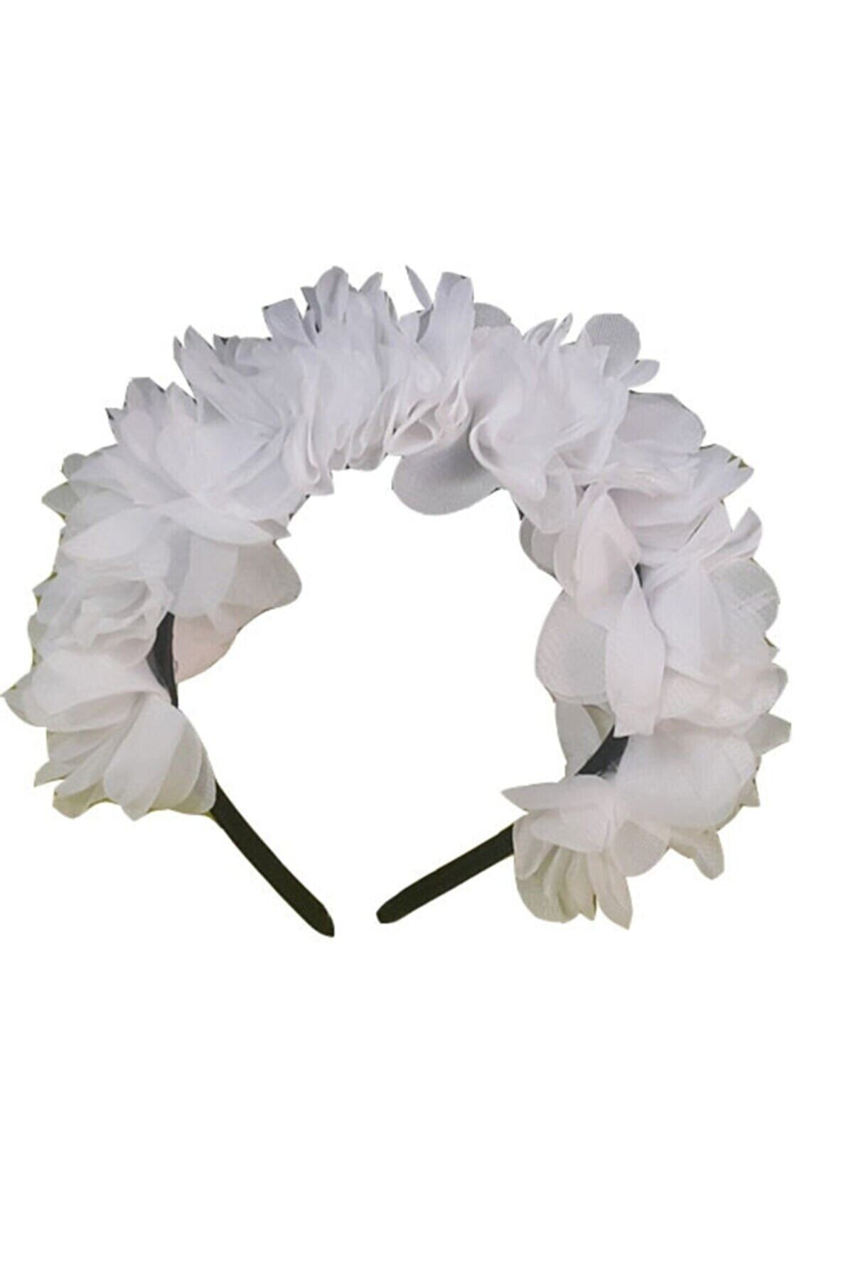 Bol Güllü Kına Gecesi Nedime Tacı Kına Tacı 1 Ad Lohusa Tacı Beyaz