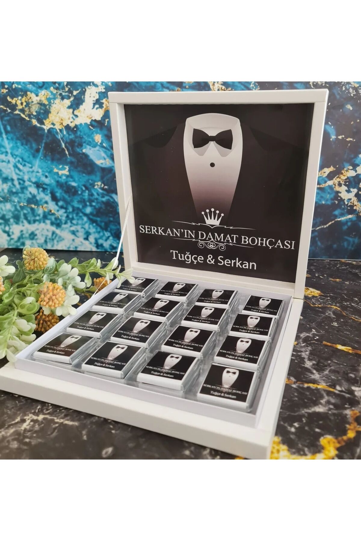 Düğün Nikah Nişan Çikilotası,Nikah Hatırası Madlen Çikilota, Damat Çikilotası