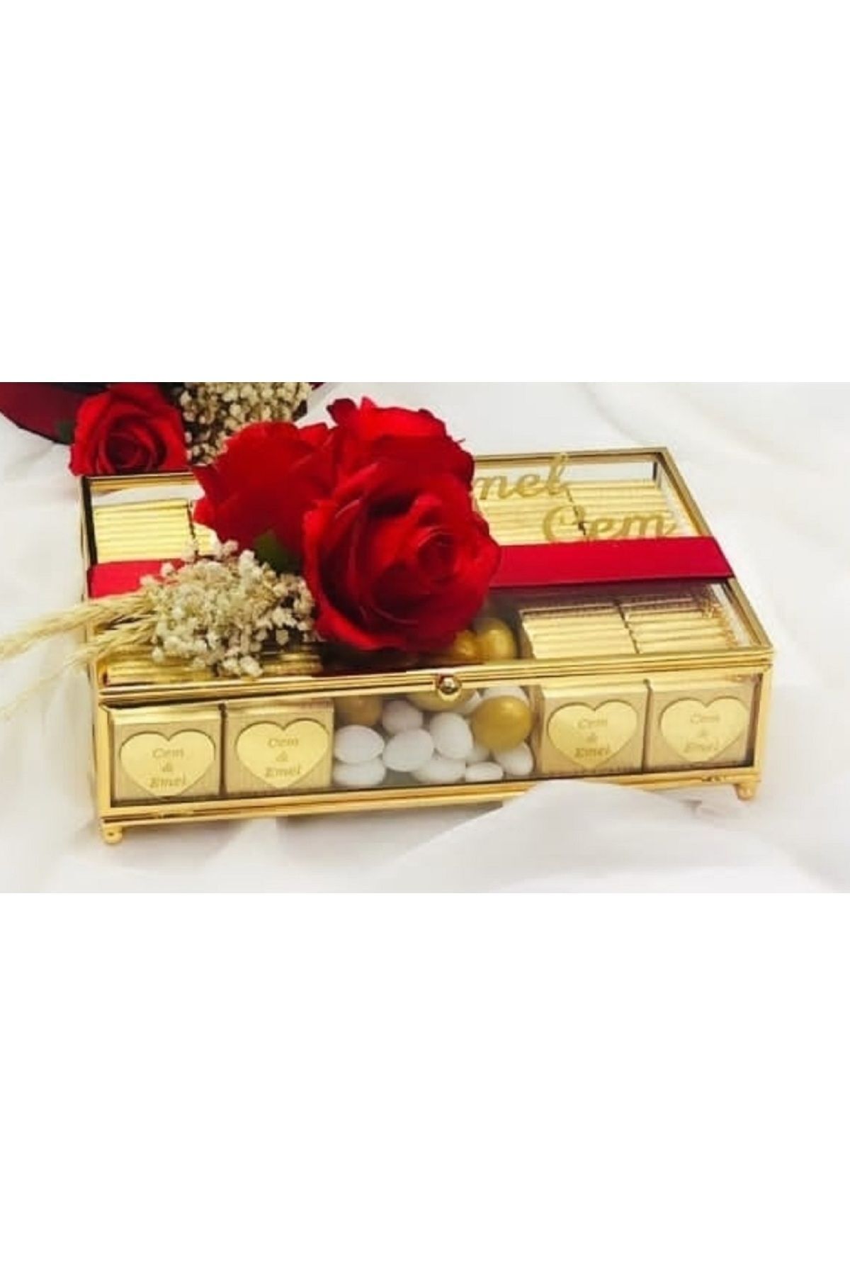 Isme Özel Isteme Çikilotası, Düğün Nikah Kına Çikolatası Kız Isteme Çikilotası gondol