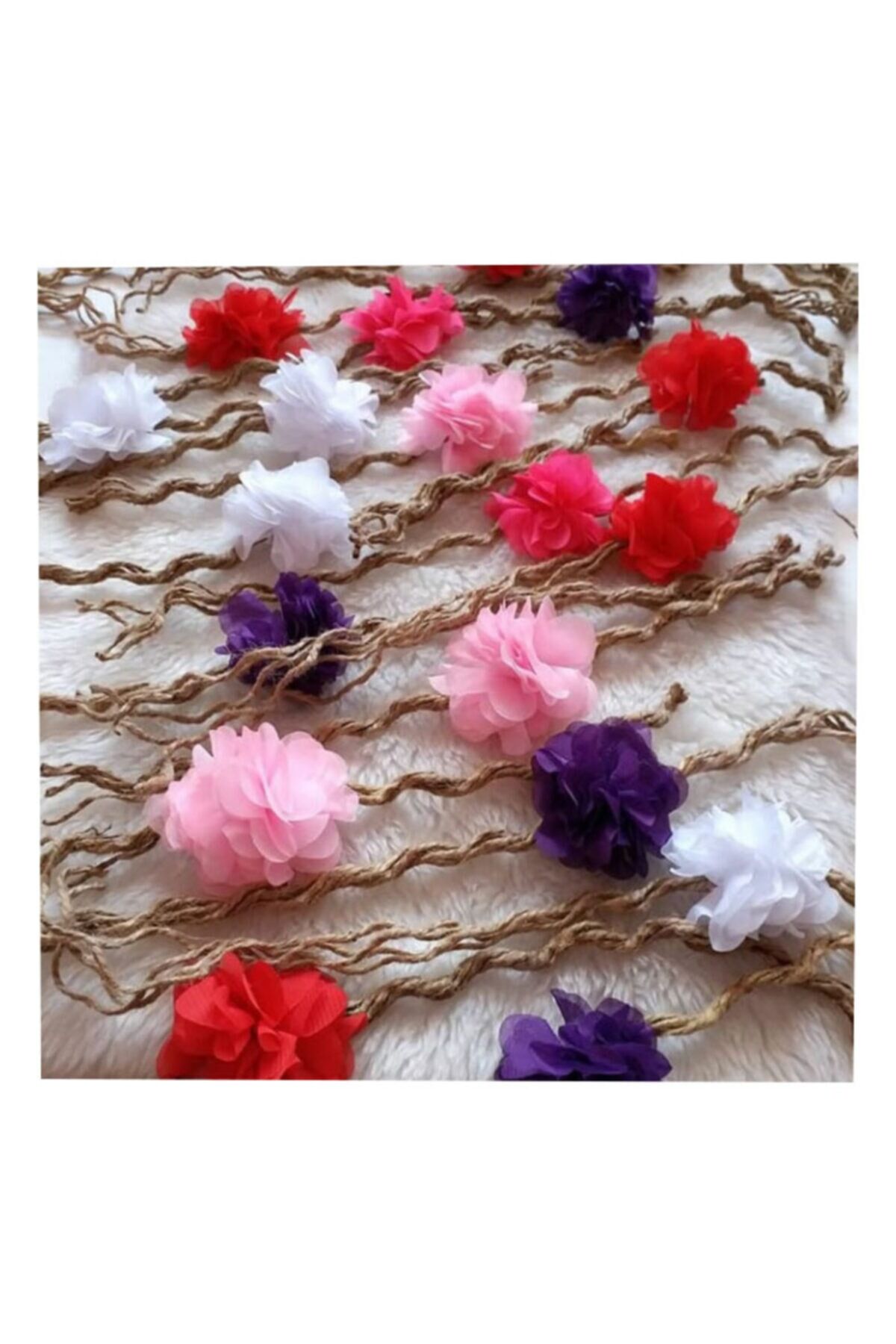 Kına Gecesi Kına Malzemesi Nedime Bilekliği Lazer Güllü 10 Adet