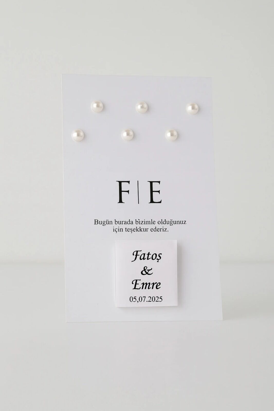 Madlen Çikilotalı Düğün Nişan Nikah Söz Kına Davetiyesi 50 adet Çikilota