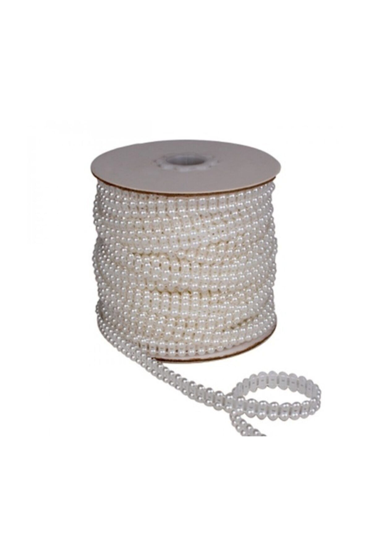 İnci Çift Sıra Makara Yarım İnci Süsleme Malzemesi 9 m