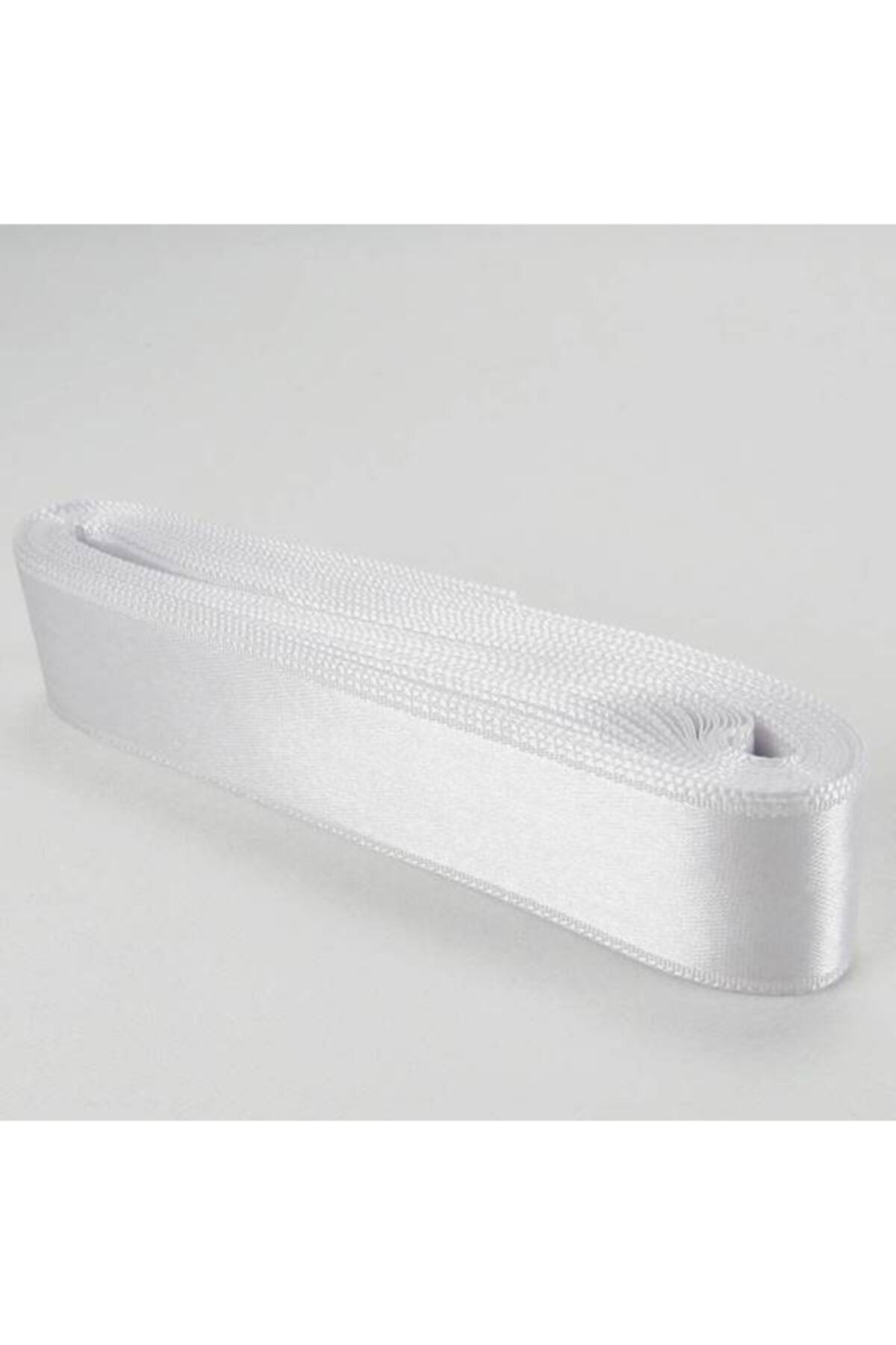Saten Kurdela 2 Cm 10 Metre 1 Top En 2 Santim Boy 10 Metre Kurdele Beyaz