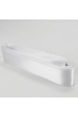 Saten Kurdela 2 Cm 10 Metre 1 Top En 2 Santim Boy 10 Metre Kurdele Beyaz