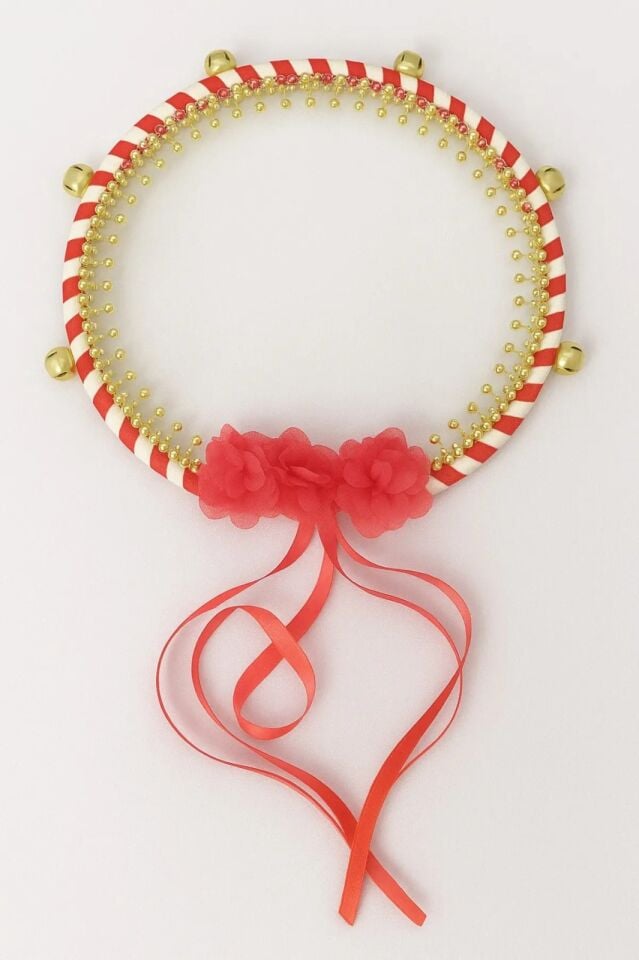 Tef Kına Gecesi Kına Malzemesi Lazer Güllü Kurdaleli Tef Nedime Tefi, Taş Süslemeli Tef