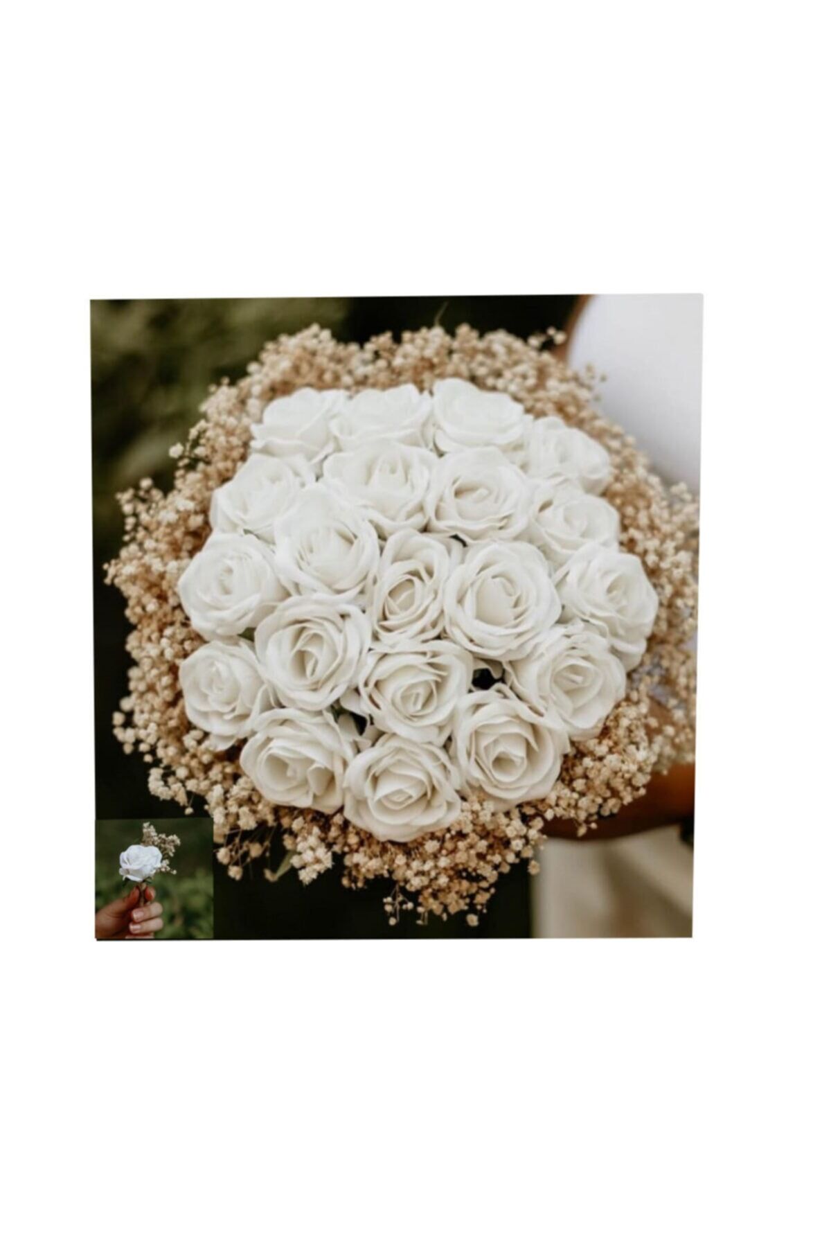 Gelin Çiçeği Gelin Buketi Gelin Çiçeği Söz Nişan Düğün Aksesuarı