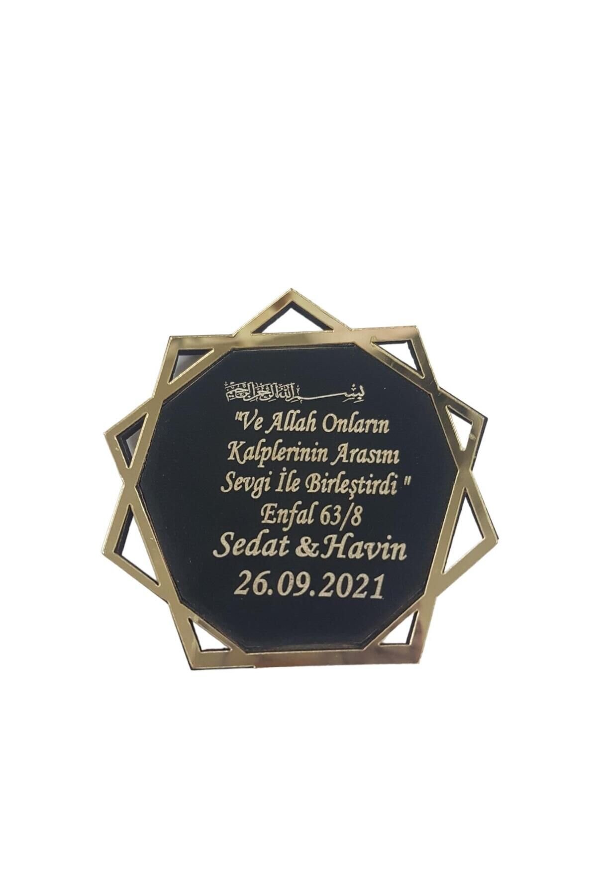 Söz Nişan Hatırası Magnet Söz Nikah Düğün Hatırası Magneti 25 Adet