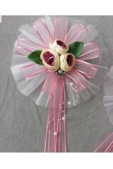 Tüllü Kurdaleli Bohça Süsü Damat Bohçası Süsü, Valiz Süsü 3lü