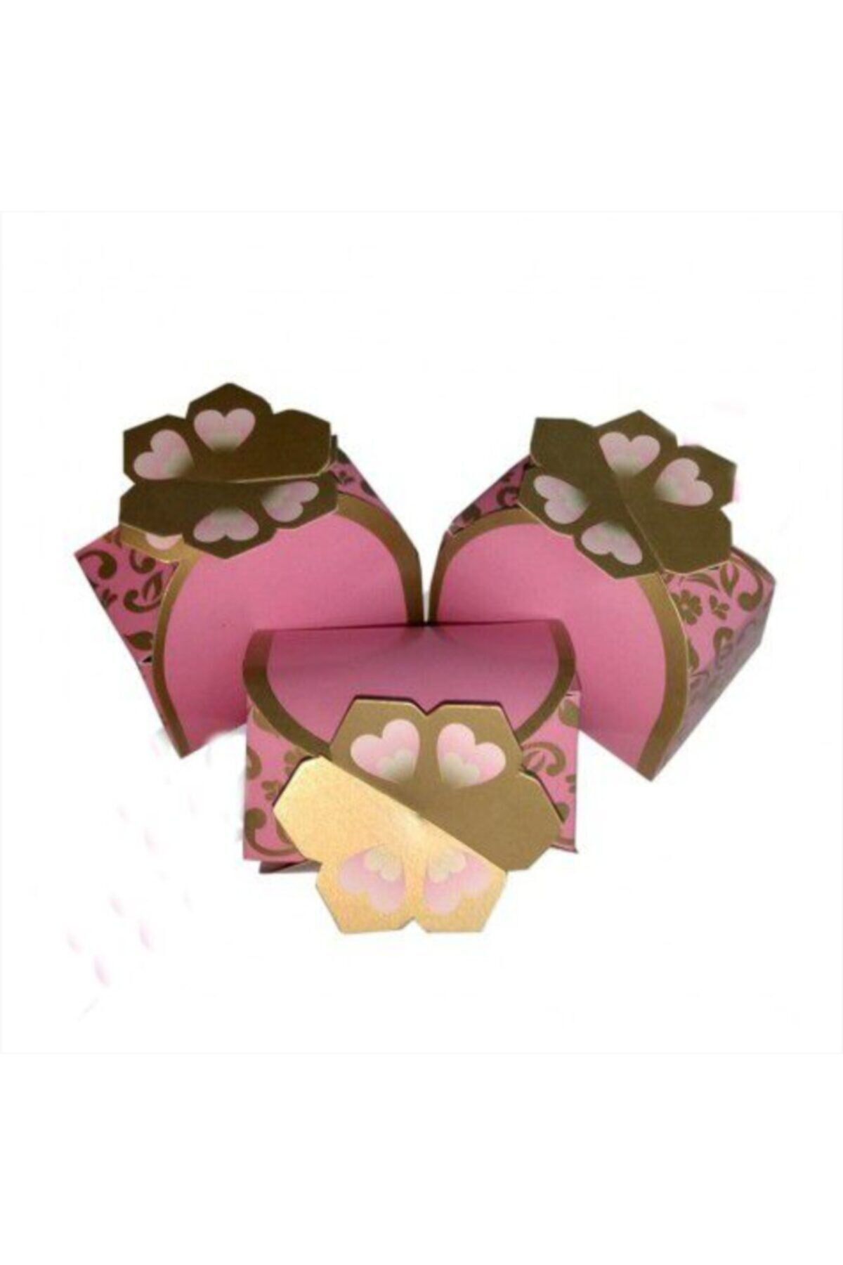 Papatya Modeli Kına Paketi Rengarenk 50li