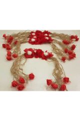 Kına Gecesi Kına Malzemeleri 4'lü Güllü Nedime Bilekliği