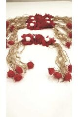 Kına Gecesi Kına Malzemeleri 4'lü Güllü Nedime Bilekliği