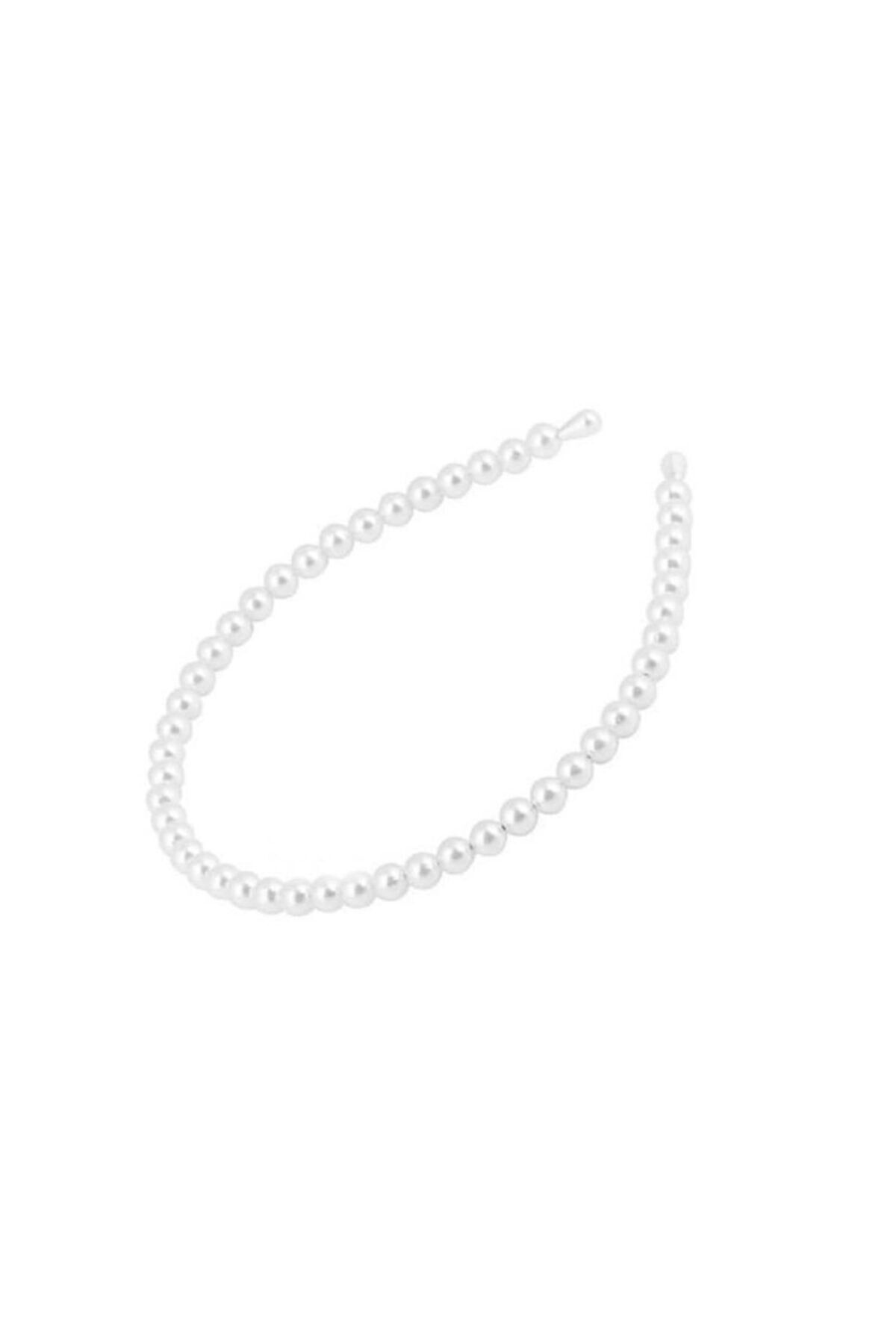 Incili Tac 0,8 Cm 1 Paket Ekru 12 Adet