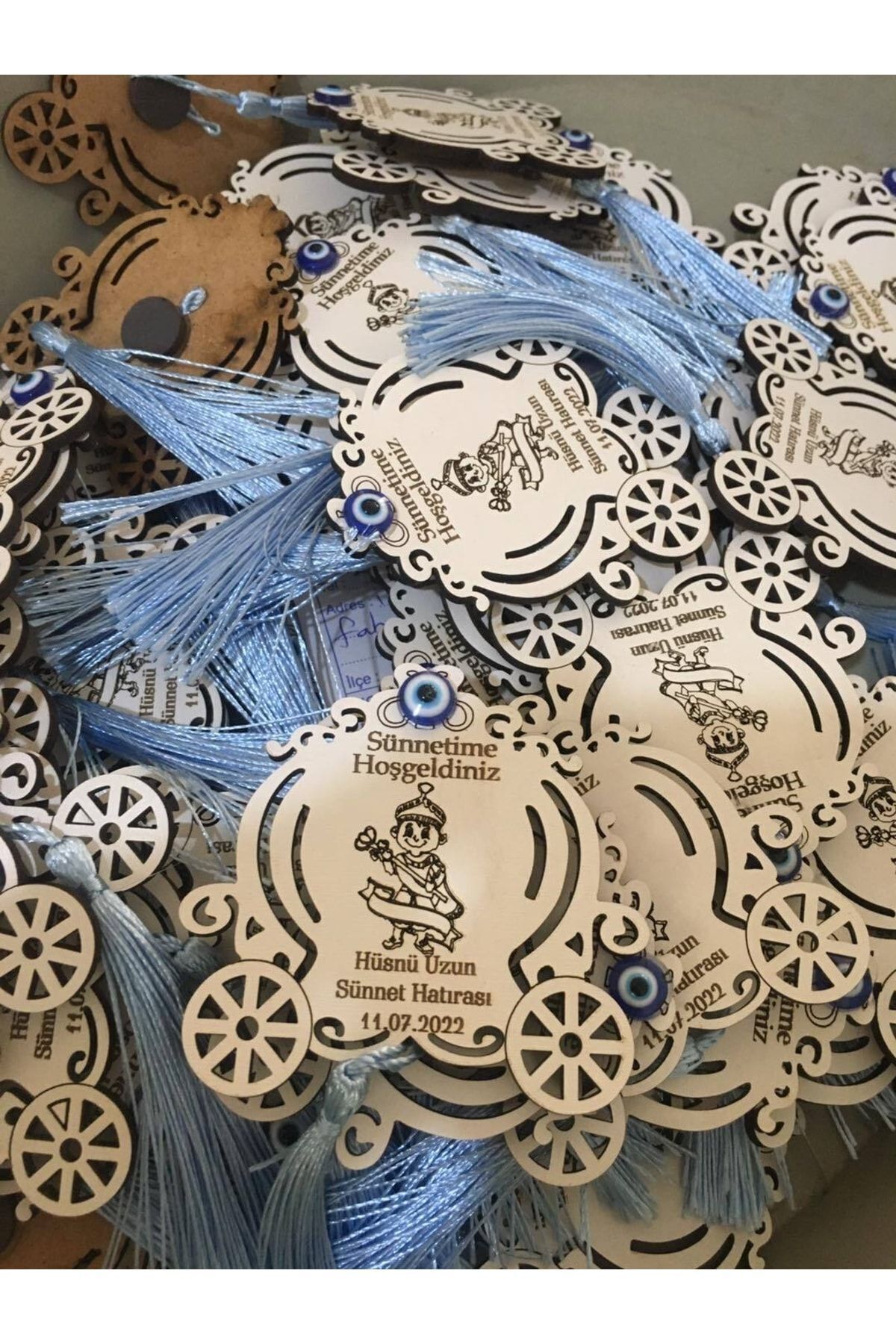 Sünnet Hatırası Mağnet Hediyelik Sünnet Hatırası 30 Adet