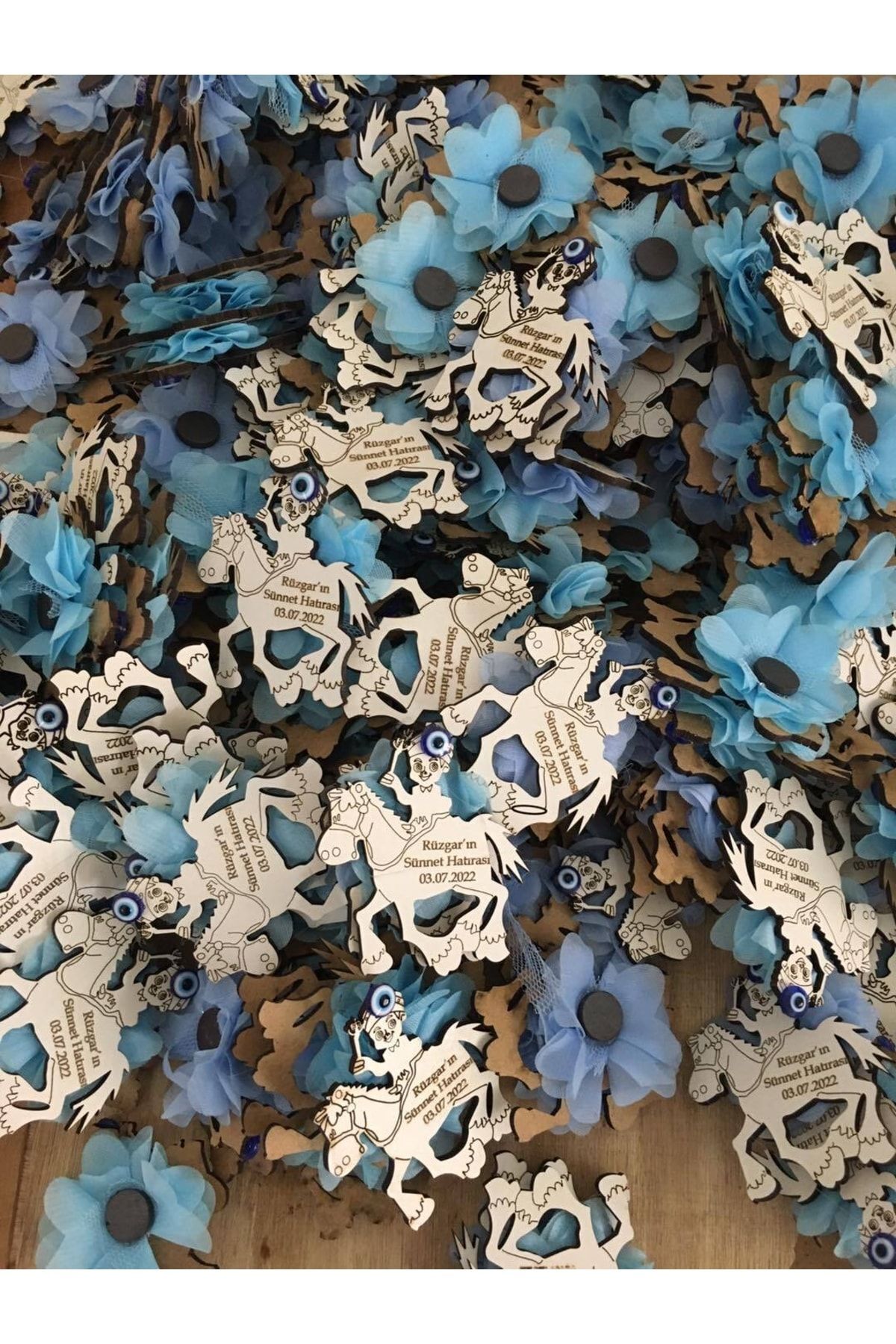 Sünnet Hatırası Mağnet Hediyelik Sünnet Hatırası 30 Adet