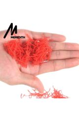 Yumuşak Silikon 10 Adet Yapay Yem Solucan Dikkat Çekici Küçük Boy 2 Cm