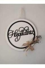 Dekoratif Ahşap Kapı Süsü