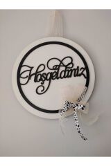 Dekoratif Ahşap Kapı Süsü