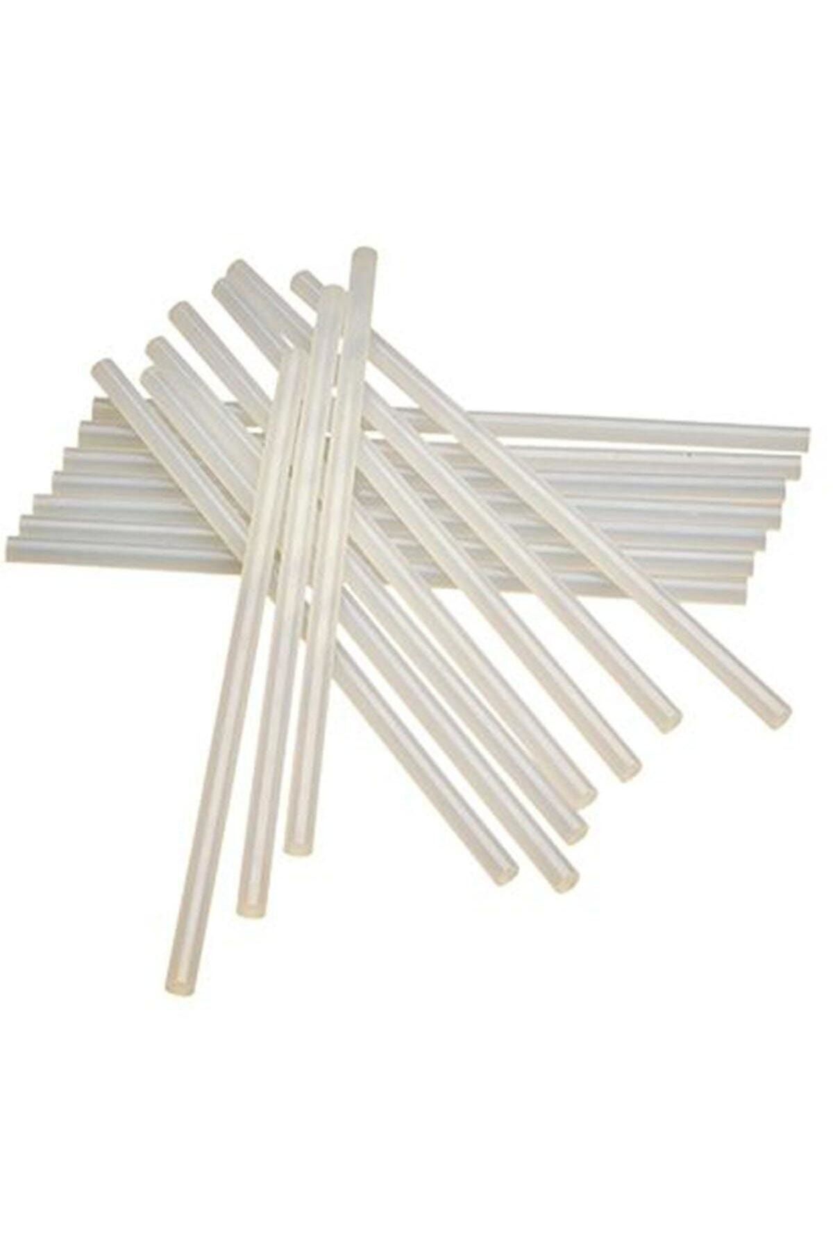 Ince Silikon Çubuk Sıcak Silikon Tabanca Mumu 20 Adet