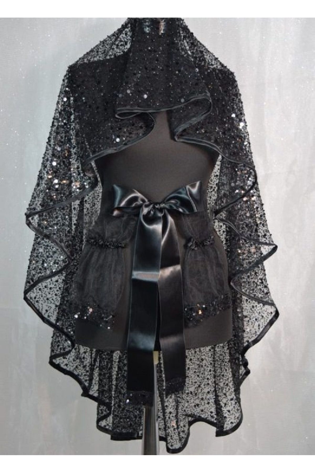 Komple Pul Boncuk İncili Kına Duvağı Seti 4 Parça Otantik Vip Gelin Duvak Seti, Duvak