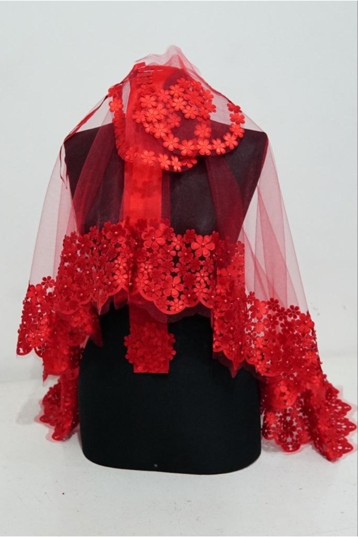 Son Trend Sultan Model Incili Gelin Duvak Kuşak Eldiven Seti, Kına Malzemesi