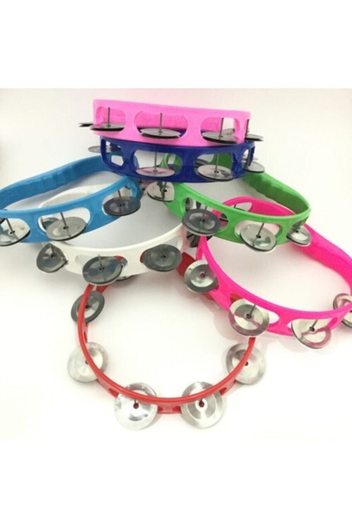 Plastik Tef Zilli Def 10 Adet Karışık