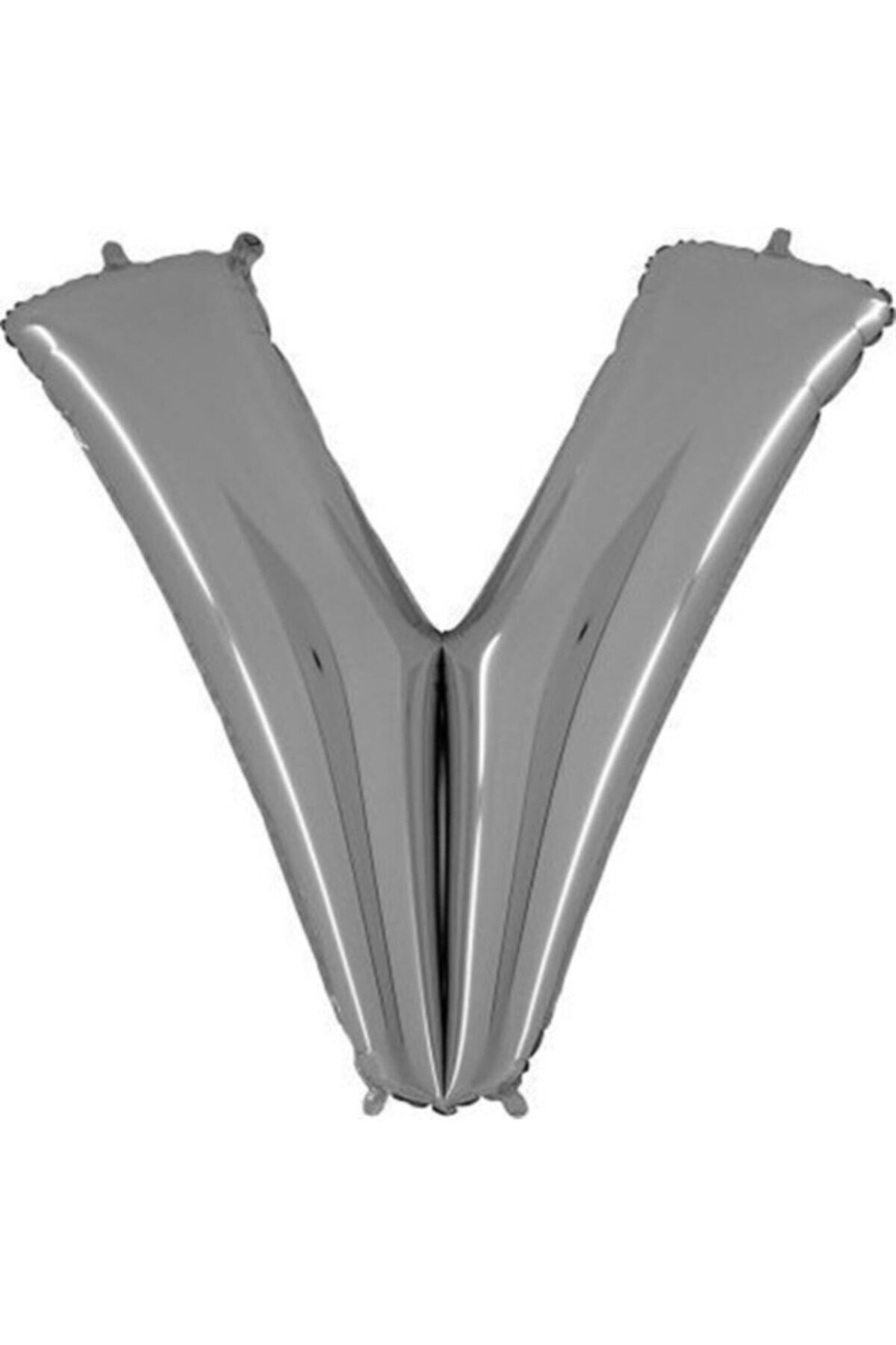 Balon Folyo Harf 40'' 100 Cm Harf V Gümüş