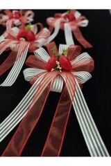 Bohça Süsü Çeyiz Bohça Süsü Kırmızı 10 Adet