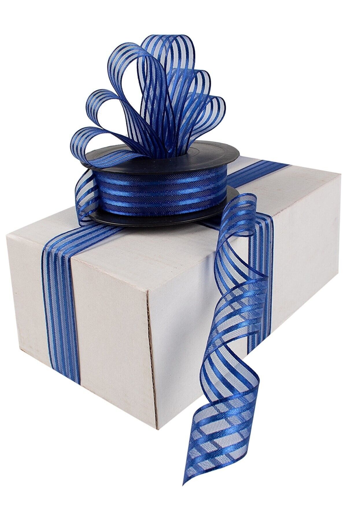 Şifon Çizgili Şeritli Kurdele 20 Mt 2,5 Cm