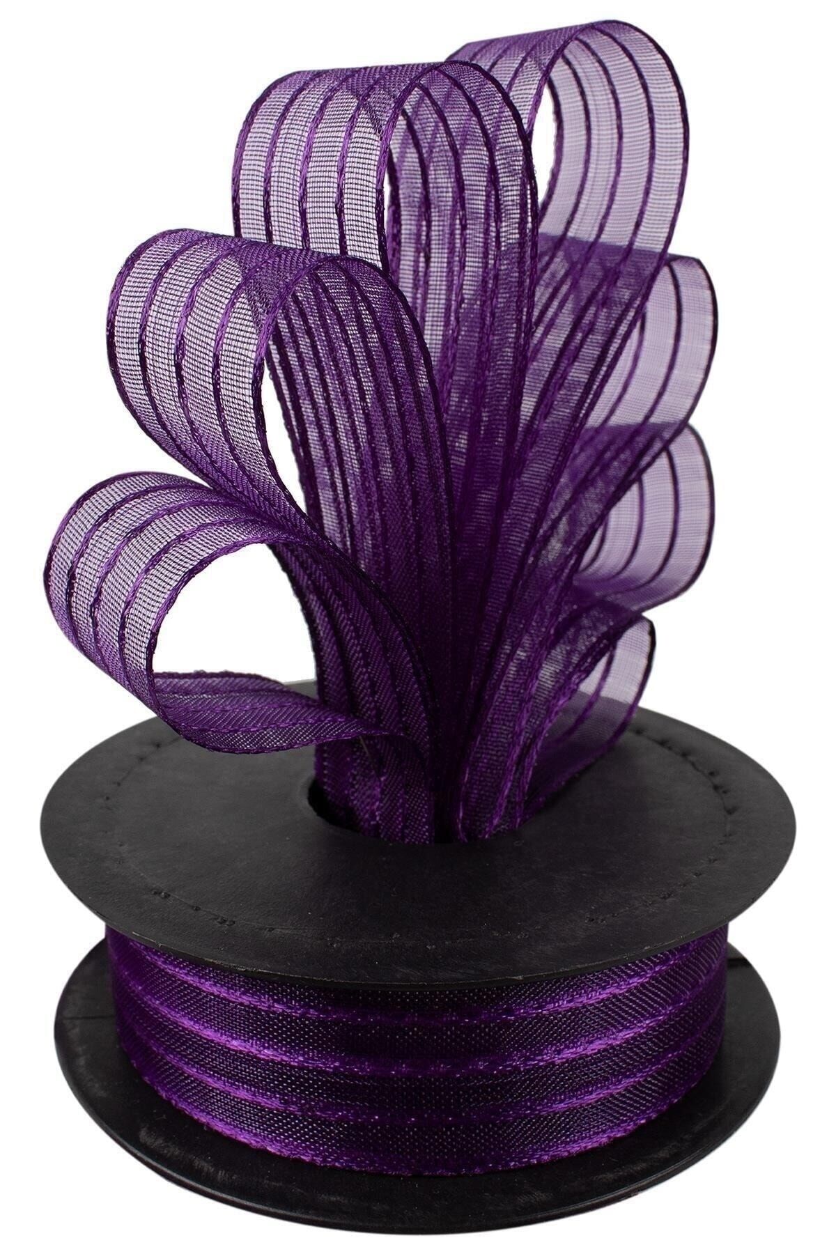 Şifon Çizgili Şeritli Kurdele 20 Mt 2,5 Cm