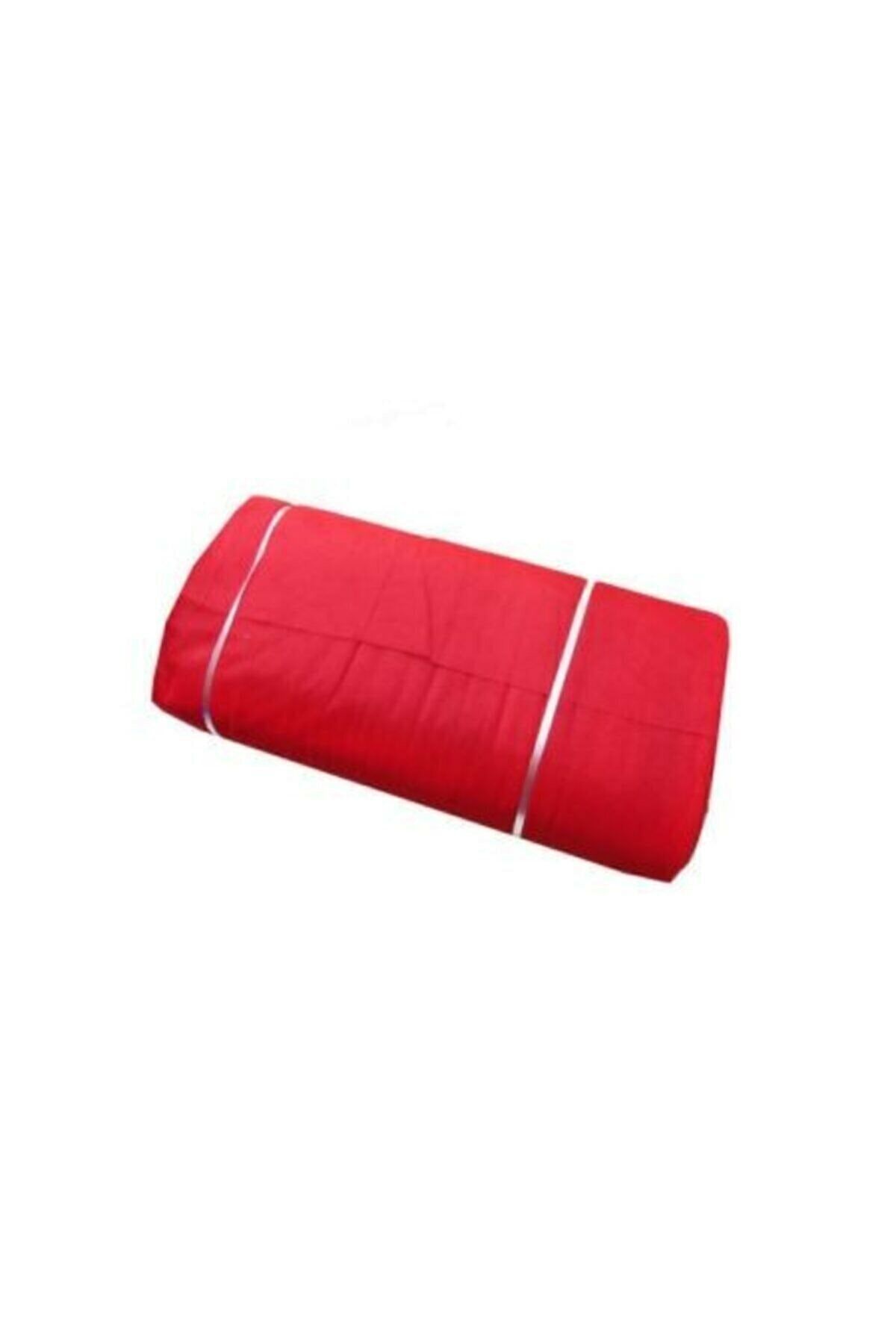 Kristal Tül 1 Metre Süsleme Tülü Gold Kırmızı